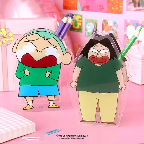 [짱구는못말려] 아크릴 연필꽂이 (2type)