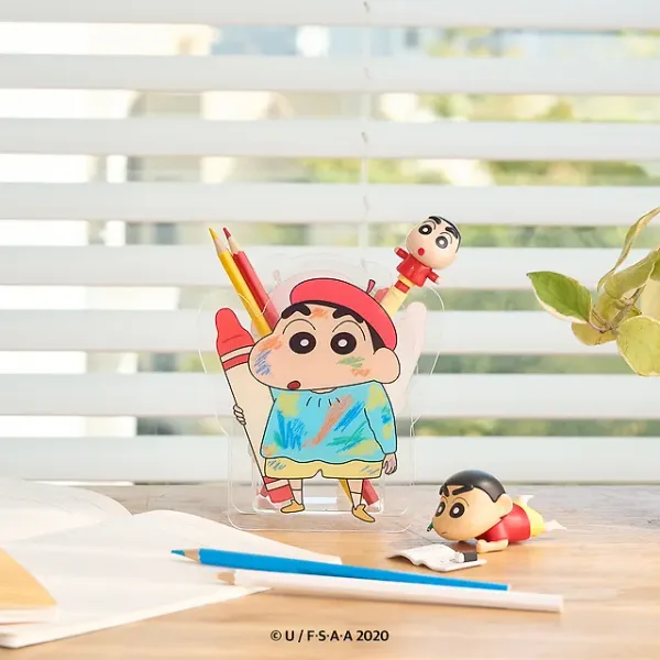 [짱구는못말려] 책상정리함 - 낙서왕국