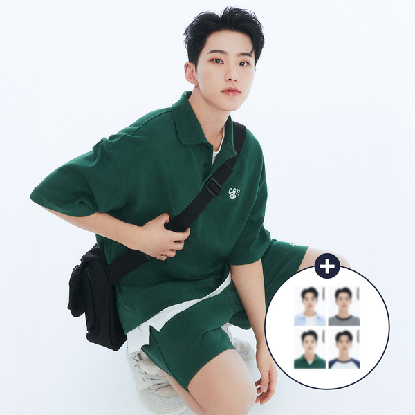 [CGP] 90'S Pique Set Up [GREEN] [S]