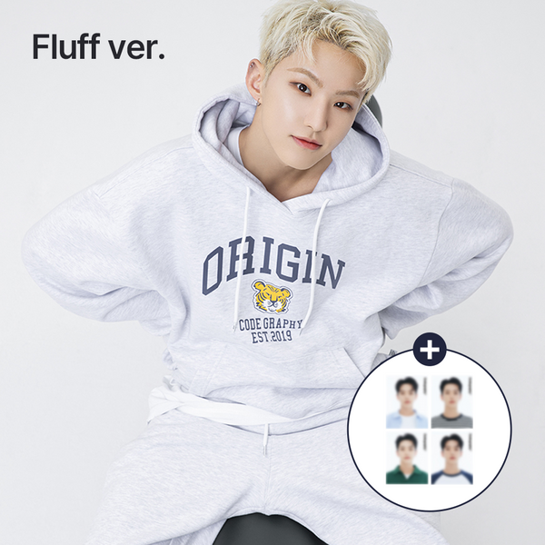 [CGP] CGP Origin Tiger Logo Hoodie Set Up [Melange Grey][M][Fluff ver.]
