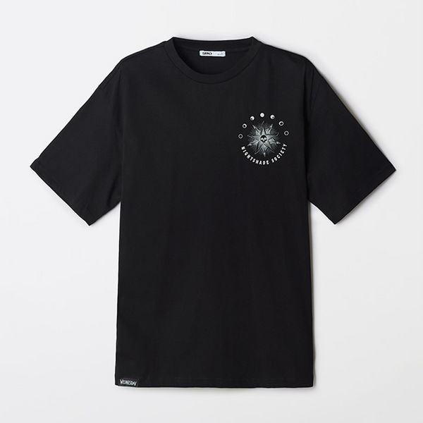 [SPAO] [웬즈데이] 반팔 티셔츠(BLACK)
