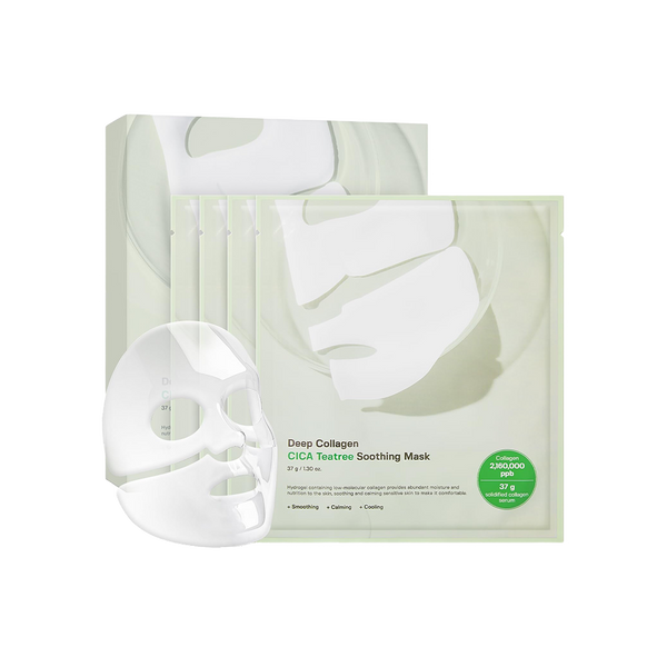 [Sungboon Editor] Deep Collagen Cica Teatree Soothing Mask (37g*4ea)