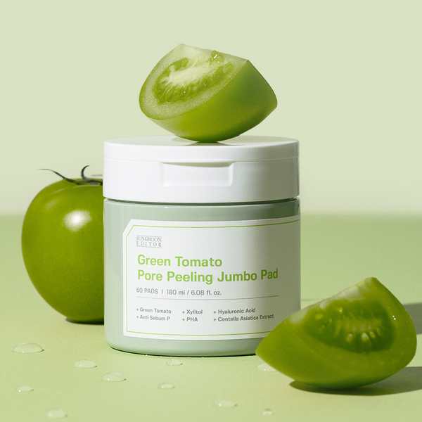 [Sungboon Editor] Green Tomato Pore Peeling Jumbo Pad 180ml(60pcs)