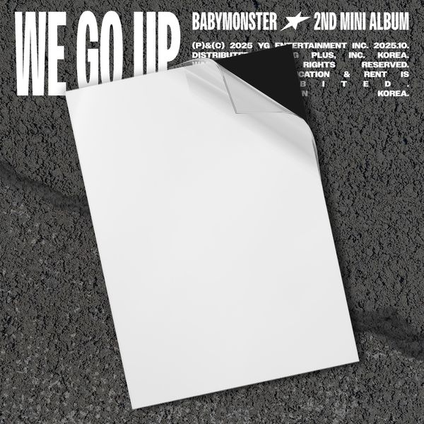 [Ktown4u特典赠送] BABYMONSTER - 2nd MINI ALBUM [WE GO UP] WE Ver.