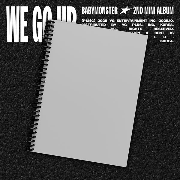 [Ktown4u特典赠送] BABYMONSTER - 2nd MINI ALBUM [WE GO UP] GO Ver.