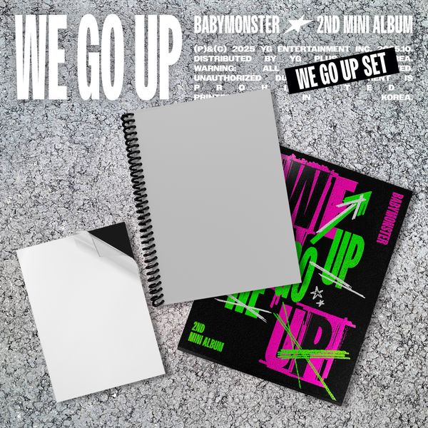 [Ktown4u Special Gift] BABYMONSTER - 2nd MINI ALBUM [WE GO UP] WE GO UP SET