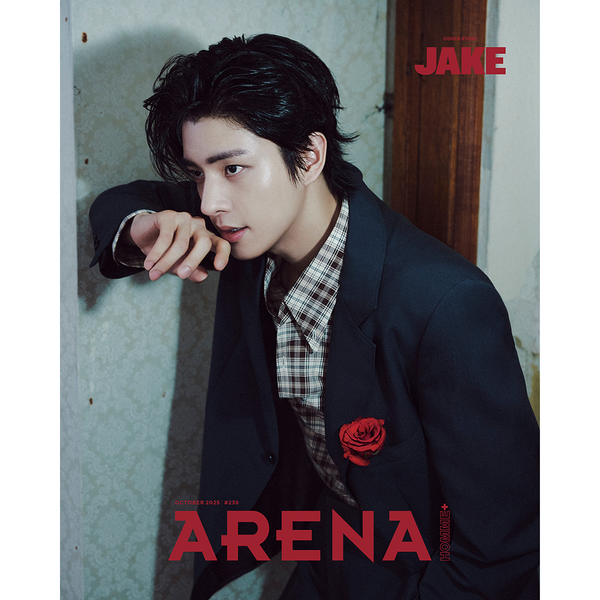 [杂志] [25-09-29] ARENA HOMME 2025.10 F Type (封面 : ENHYPEN : JAKE / 内页 : ENHYPEN 22p, KickFlip 10p, KIM YOHAN 8p)