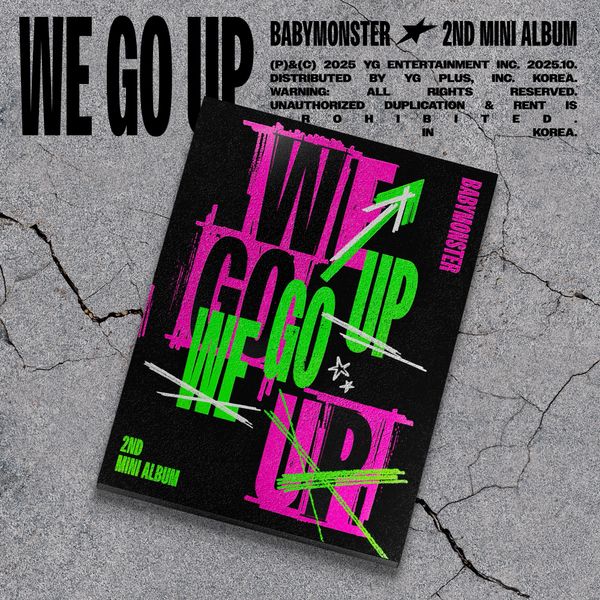 [Ktown4u Special Gift] BABYMONSTER - 2nd MINI ALBUM [WE GO UP] UP Ver.