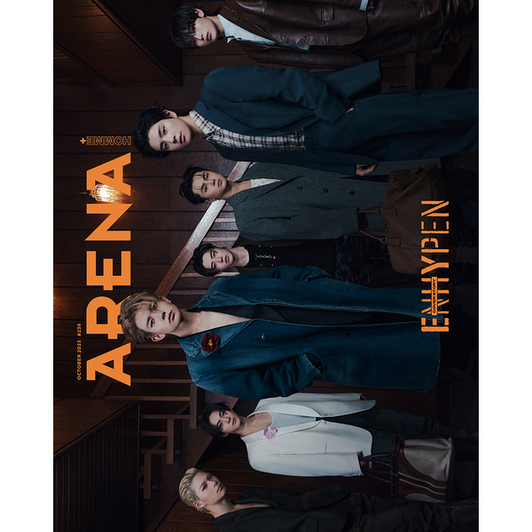 [杂志] [25-09-29] ARENA HOMME 2025.10 A Type (封面 : ENHYPEN / 内页 : ENHYPEN 22p, KickFlip 10p, KIM YOHAN 8p)