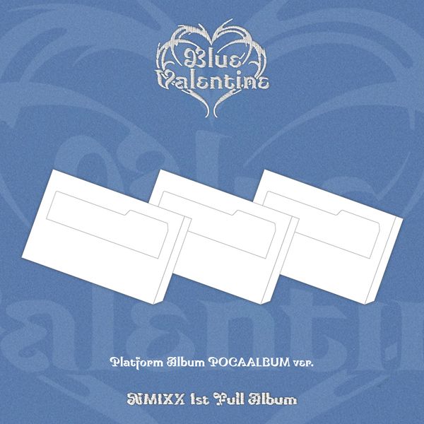 [3CD SET] NMIXX - 1st Album [Blue Valentine] (Platform Album POCAALBUM Ver.)