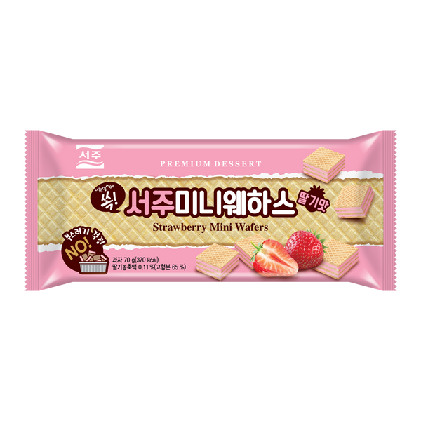 [서주] - 미니웨하스 딸기맛70g