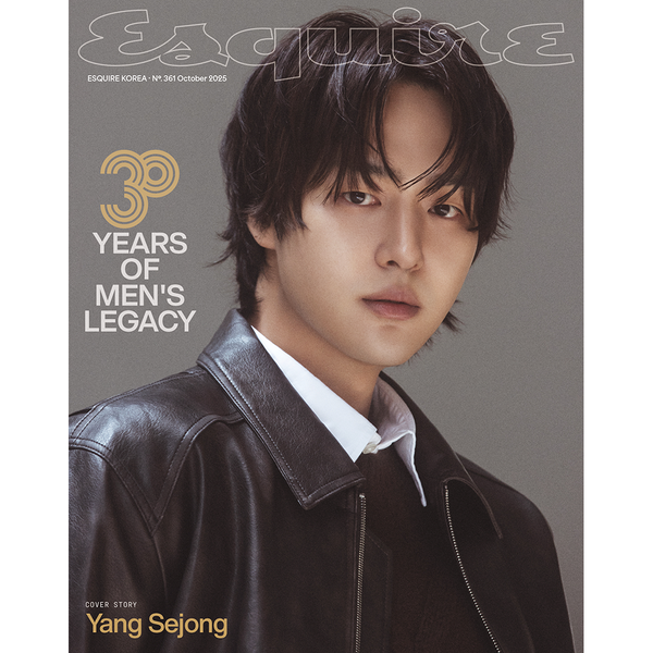 [Magazine] [25-10-02] ESQUIRE 2025.10 H Type (Cover : Yang Sejong / Content : BAEKHYUN 14p, NCT : JUNGWOO 14p)
