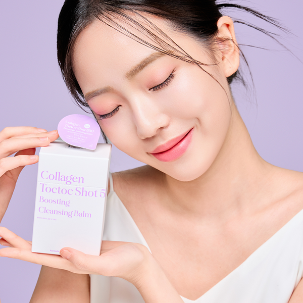 [Truth Of Beauty] Collagen Toctoc Shot 500 Boosting Cleansing Balm