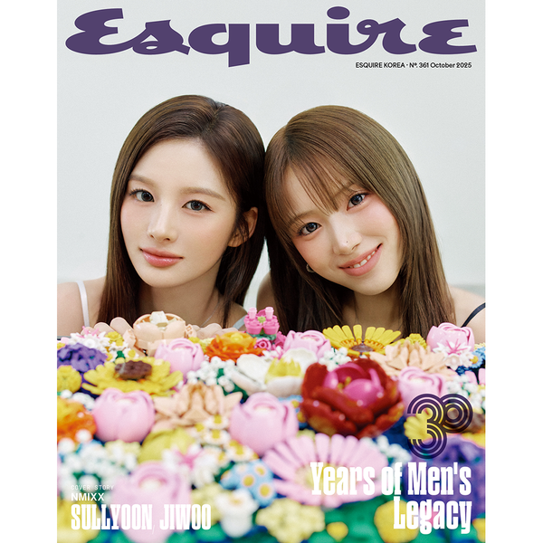 [Magazine] [25-10-02] ESQUIRE 2025.10 P Type (Cover : NMIXX : SULLYOON & JIWOO / Content : BAEKHYUN 14p, NCT : JUNGWOO 14p)