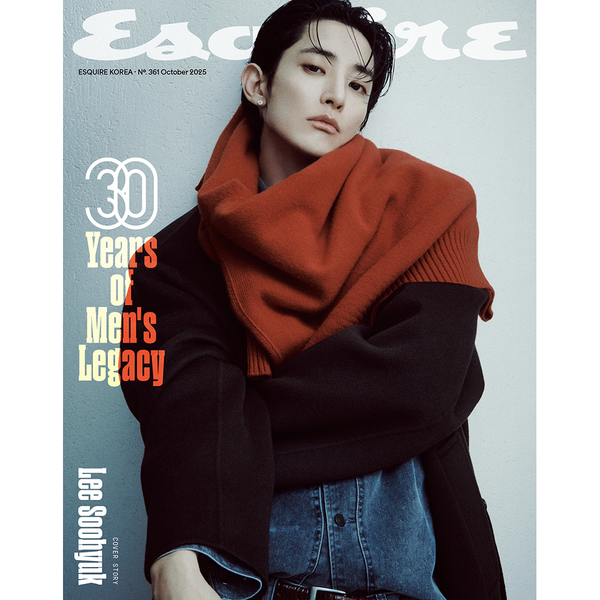 [Magazine] [25-10-02] ESQUIRE 2025.10 I Type (Cover : Lee Soo Hyuk / Content : BAEKHYUN 14p, NCT : JUNGWOO 14p)