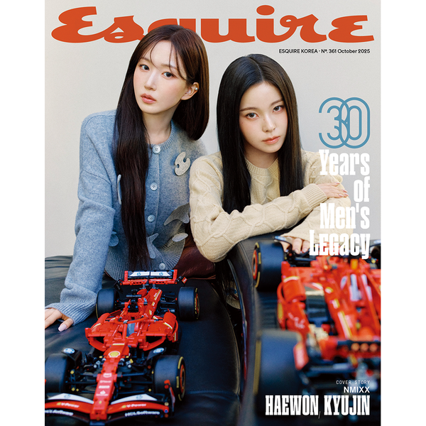 [Magazine] [25-10-02] ESQUIRE 2025.10 O Type (Cover : NMIXX : HAEWON & KYUJIN / Content : BAEKHYUN 14p, NCT : JUNGWOO 14p)