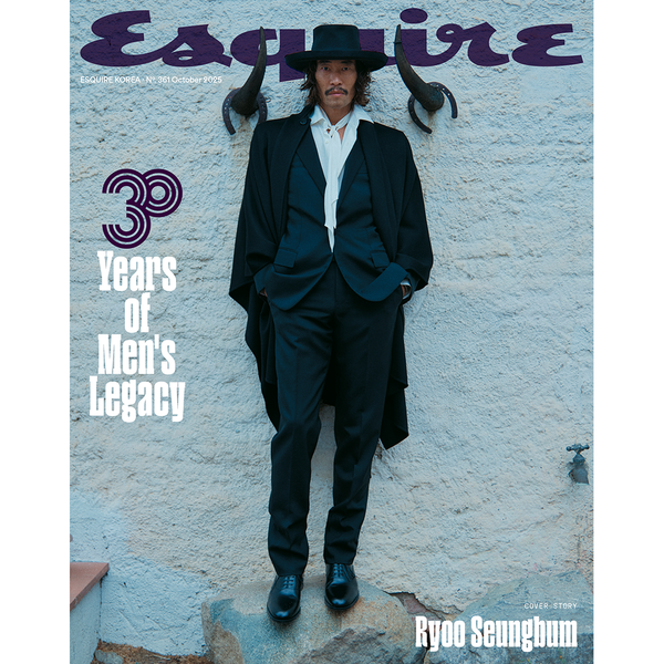 [Magazine] [25-10-02] ESQUIRE 2025.10 M Type (Cover : Ryoo Seung Bum / Content : BAEKHYUN 14p, NCT : JUNGWOO 14p)