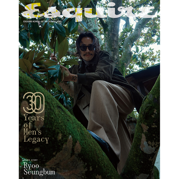[Magazine] [25-10-02] ESQUIRE 2025.10 K Type (Cover : Ryoo Seung Bum / Content : BAEKHYUN 14p, NCT : JUNGWOO 14p)