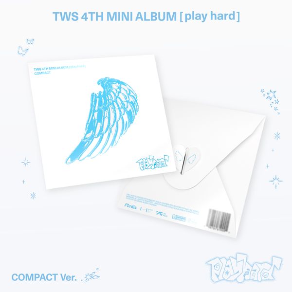 [Ktown4u Special Gift] TWS - 4th Mini Album ‘play hard’ (COMPACT Ver.) (Random Ver.)