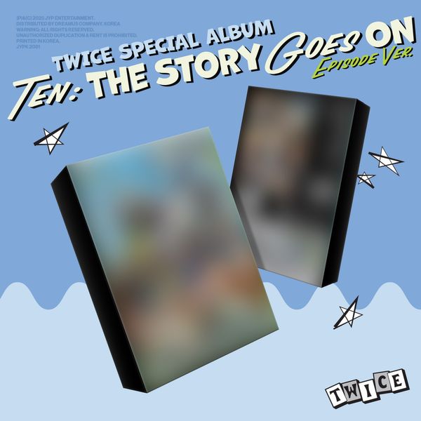 [2CD 세트상품] 트와이스 (TWICE) - 스페셜 앨범 [TEN: The Story Goes On] (EPISODE Ver.)