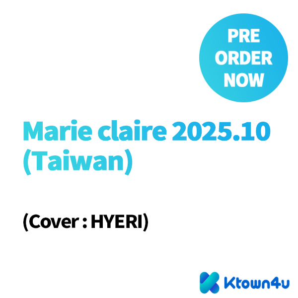 [雑誌] [25-11-14] Marie claire 2025.10 (Taiwan) (表紙 : HYERI)