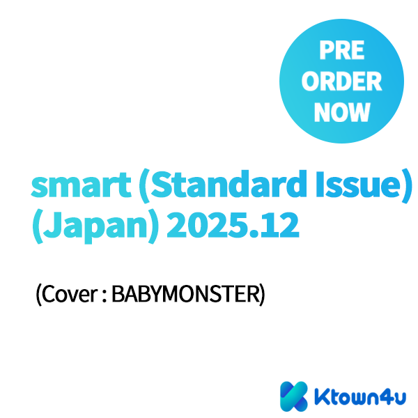[Magazine] [25-10-24] smart (Standard Issue) (Japan) 2025.12 (Cover : BABYMONSTER)