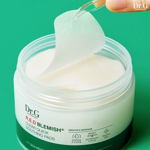 jp.ktown4u.com : [Dr.G] R.E.D BLEMISH CLEAR QUICK SOOTHING PADS_70EA