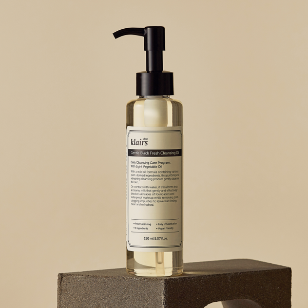 [Dear, Klairs] Gentle Black Fresh Cleansing Oil 150mL
