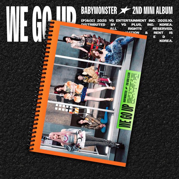 [Ktown4u Special Gift] BABYMONSTER - 2nd MINI ALBUM [WE GO UP] GO Ver.