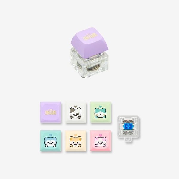 ITZY - [The 4th Fan Meeting MD [ON AIR]] TWINZY KEYCAP SET (6EA 1SET)