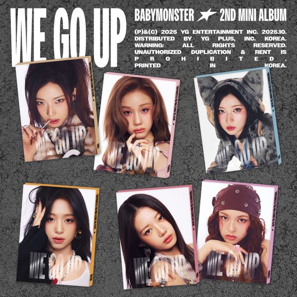 [Ktown4u Special Gift] BABYMONSTER - 2nd MINI ALBUM [WE GO UP] PATTERN Ver. AHYEON