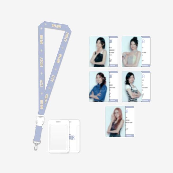 ITZY - [The 4th Fan Meeting MD [ON AIR]] LANYARD SET (5EA 1SET)