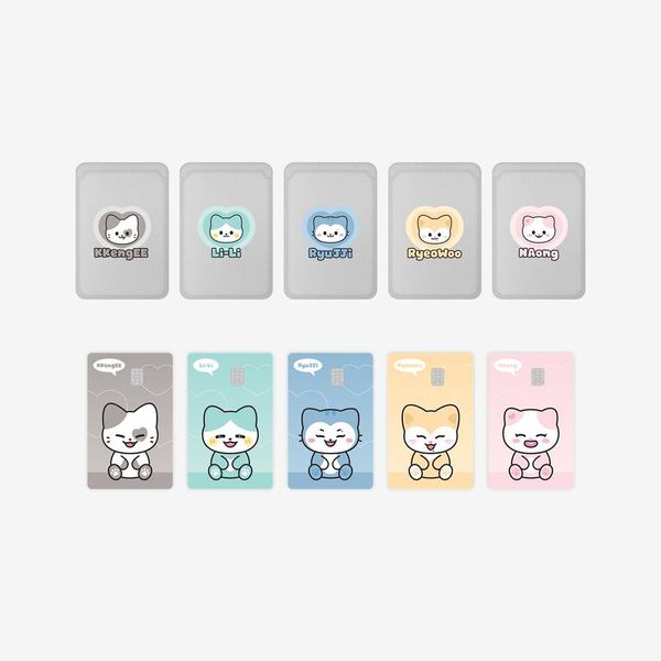 ITZY - [The 4th Fan Meeting MD [ON AIR]] TWINZY MAGNETIC CARD WALLET
