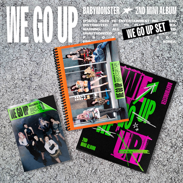 [Ktown4u Special Gift] BABYMONSTER - 2nd MINI ALBUM [WE GO UP] WE GO UP SET