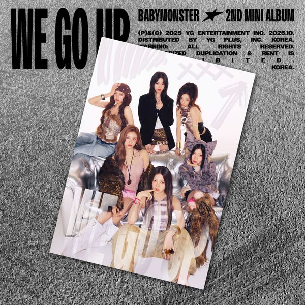 BABYMONSTER - 2nd MINI ALBUM [WE GO UP] POSTCARD Ver.