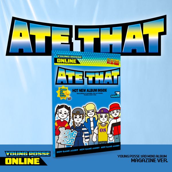 YOUNG POSSE - EP专辑 3辑 [ATE THAT] (Magazine Ver.)