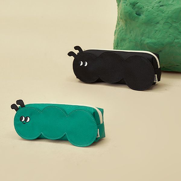 [VANWALK] Caterpillar Pencil Case (2 colors)