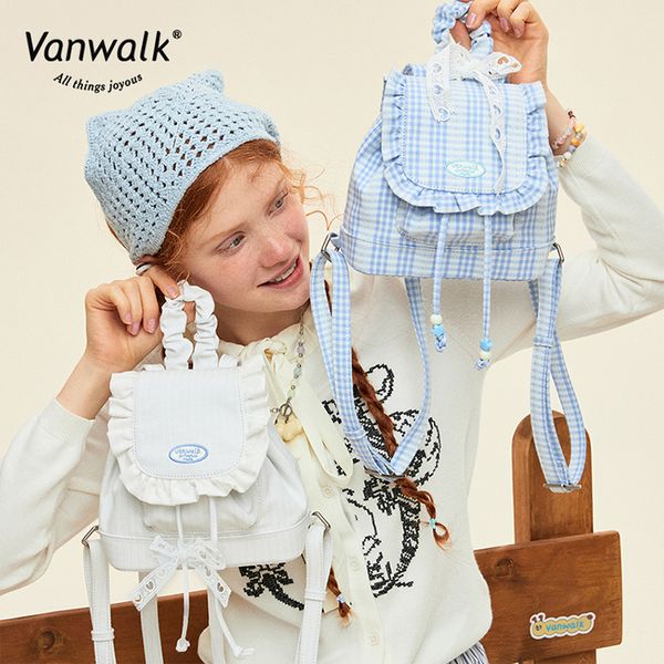 [VANWALK] Cute Re-edition Mini Backpack Ver.2 (2 colors)