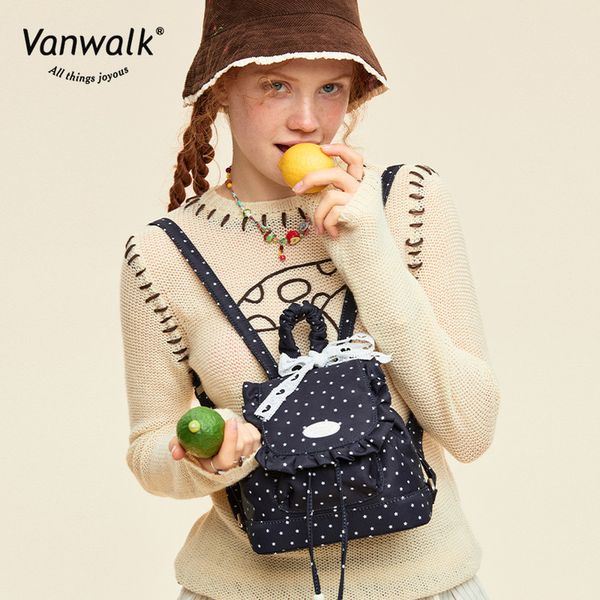 [VANWALK] Cute Re-edition Mini Backpack Ver.2 (2 colors)