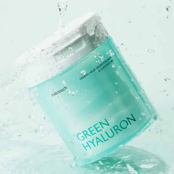 [Milk Touch] Hedera Helix Green Hyaluron 6sec Soothing Pad 270g(60pcs)