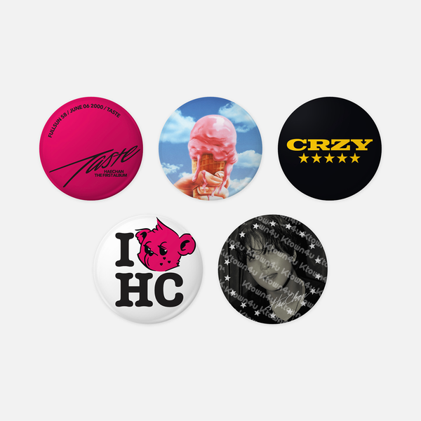 HAECHAN - [1st ALBUM [TASTE] MD] PIN BUTTON SET