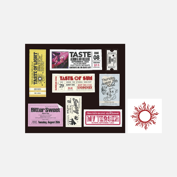 HAECHAN - [1st ALBUM [TASTE] MD] TATTOO + STICKER SET