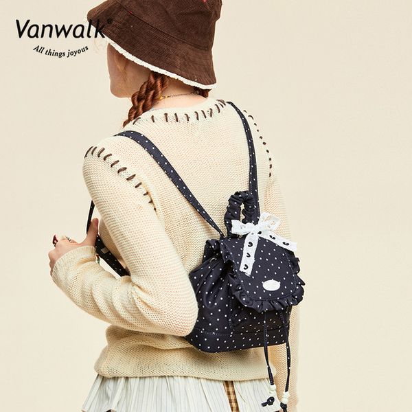 [VANWALK] Cute Re-edition Mini Backpack Ver.2 (2 colors)
