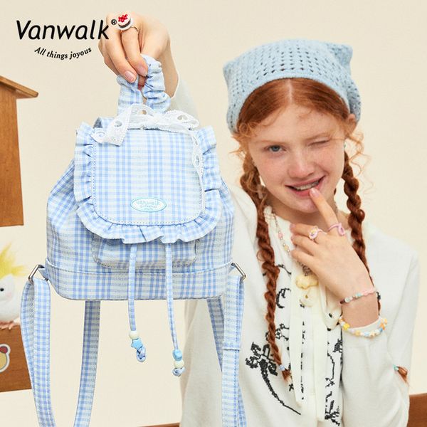[VANWALK] Cute Re-edition Mini Backpack Ver.2 (2 colors)