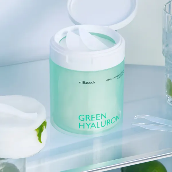 [Milk Touch] Hedera Helix Green Hyaluron 6sec Soothing Pad 270g(60pcs)
