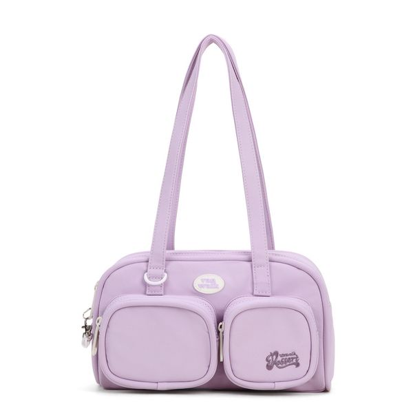 [VANWALK] Ocean Island Tote Bag_Cream Purple