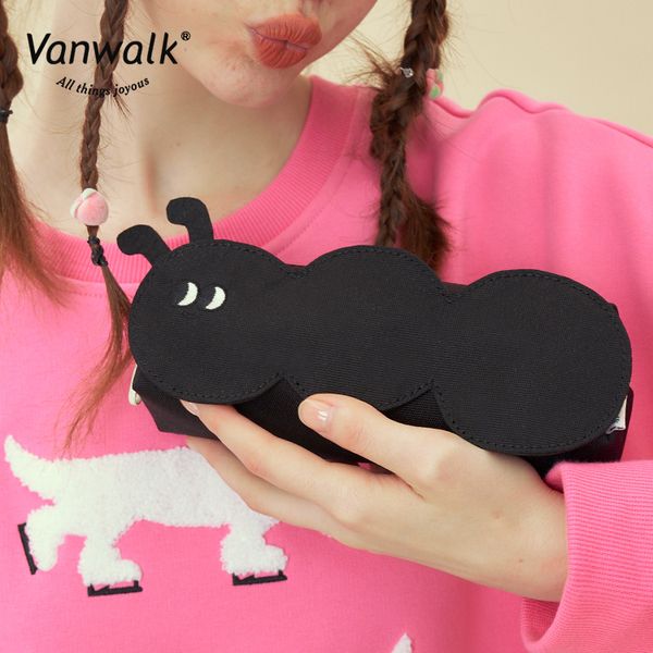 [VANWALK] Caterpillar Pencil Case (2 colors)