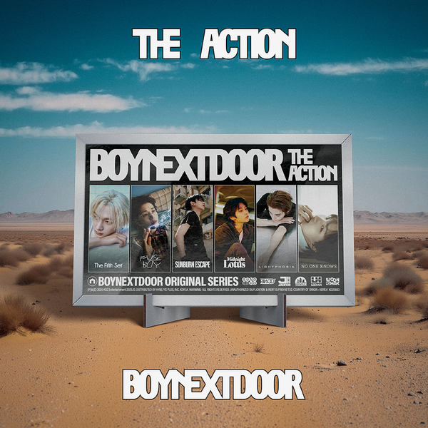 [Ktown4u特典赠送] [6CD 套装] BOYNEXTDOOR - EP 专辑 5辑 [The Action] (Frame Ver.)