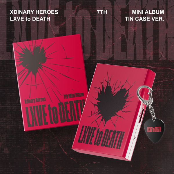 [FANS SHOP Gift] Xdinary Heroes - 迷你7辑 [LXVE to DEATH] (TIN CASE Ver.)