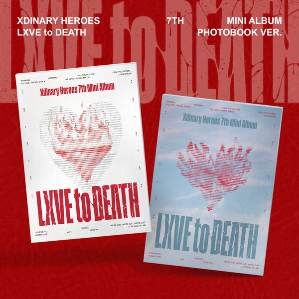 [FANS SHOP Gift] Xdinary Heroes - 7th Mini Album [LXVE to DEATH] (Random Ver.)